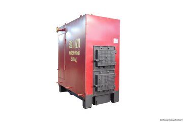 Котел 0.8 МВт на дровах