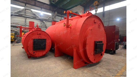 Горизонтальный стальной парогенератор 2,5 т