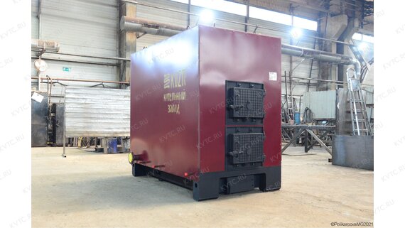 Котел на дровах 0.7 МВт водогрейный