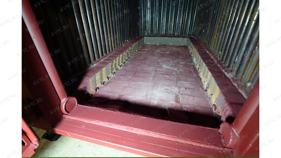 Топка подовая котла на древесных отходах